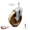 Service Caster 5 Inch High Temp Phenolic Wheel Swivel 3/8 Inch Threaded Stem Caster SCC SCC-TS20S514-PHSHT-381615 - alternate 3